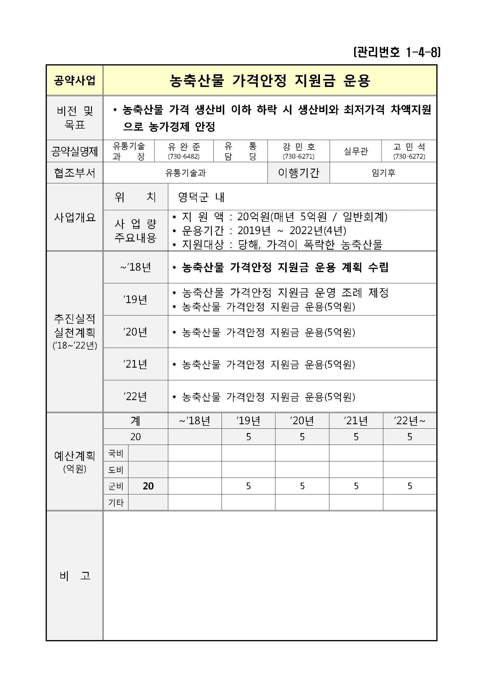 민선7기_공약실천계획