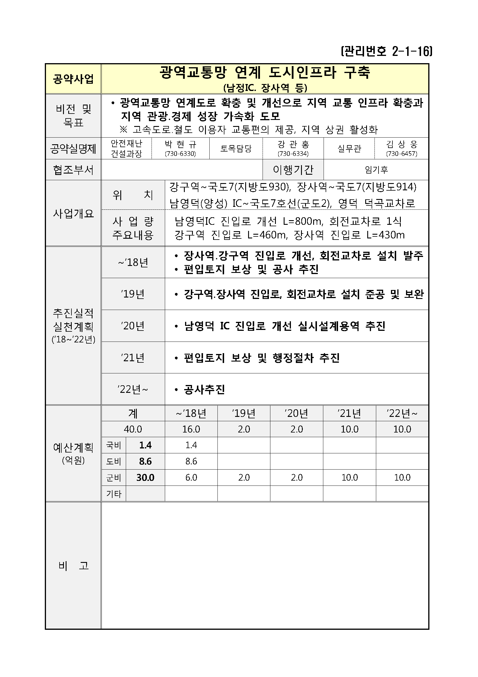 민선7기_공약실천계획