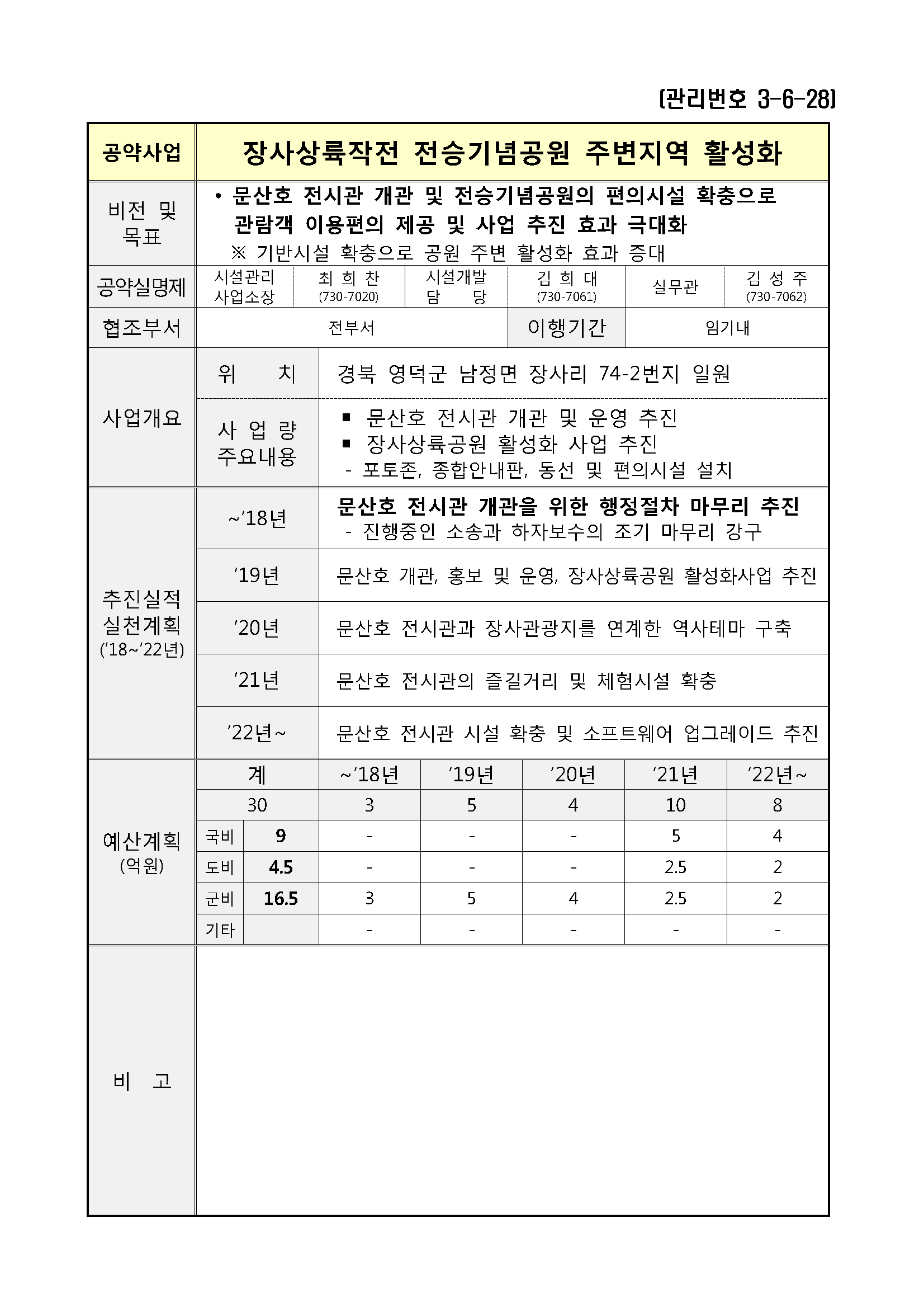 민선7기_공약실천계획