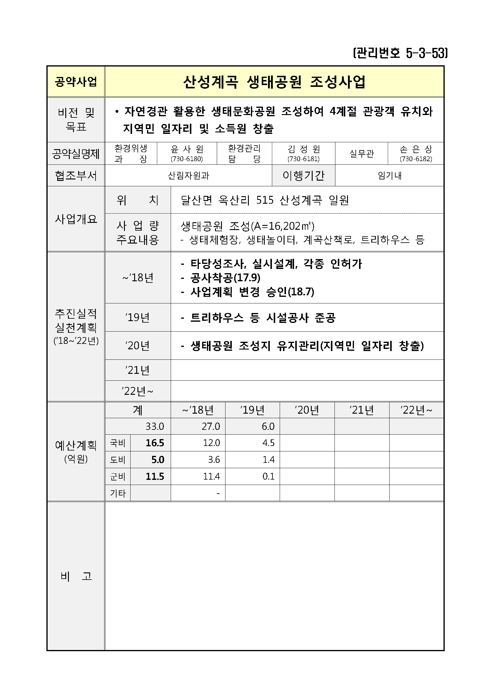 민선7기_공약실천계획