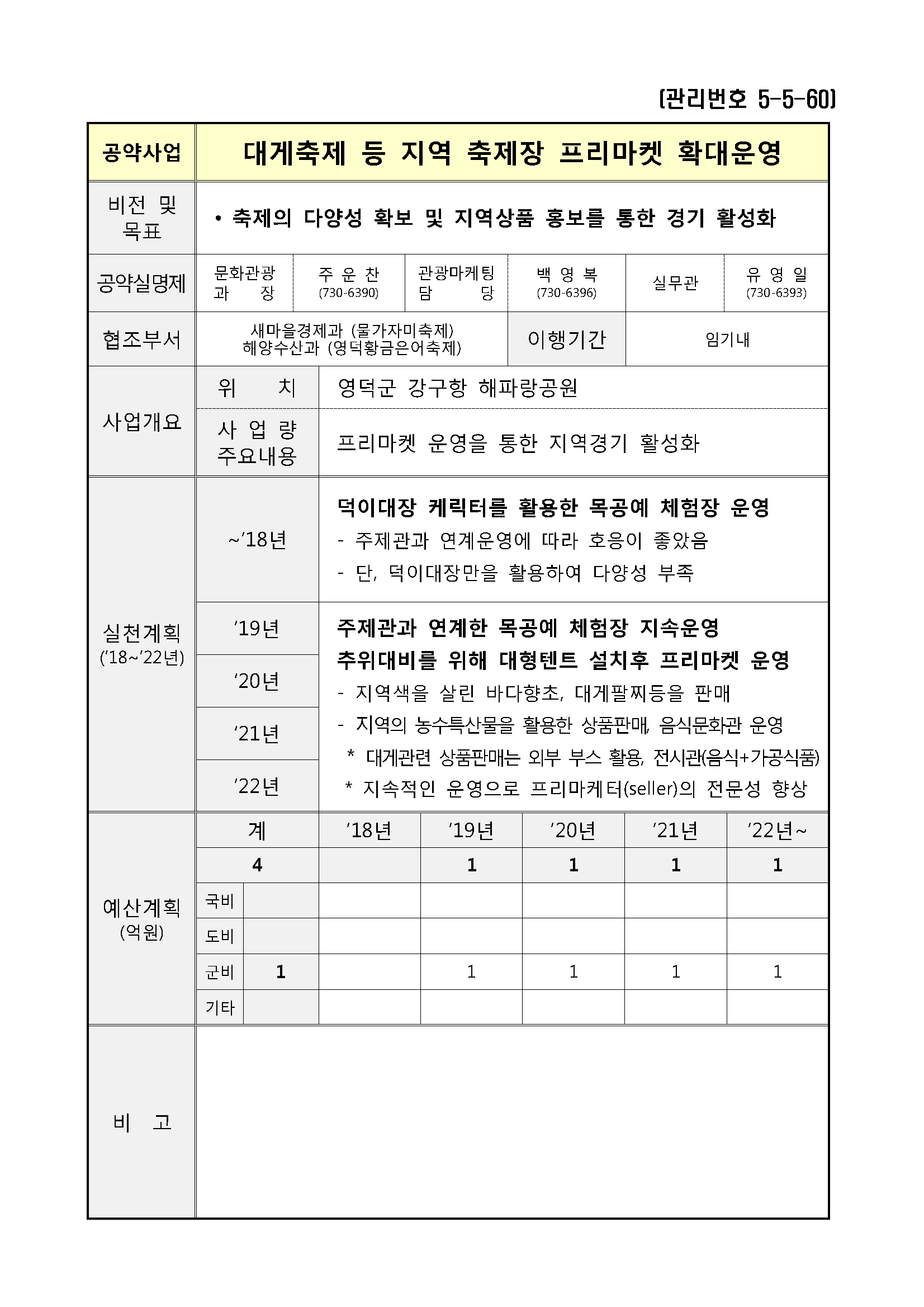 민선7기_공약실천계획