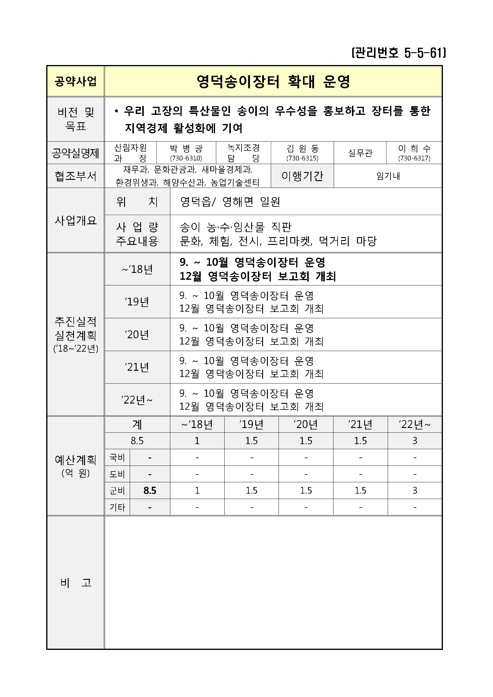 민선7기_공약실천계획