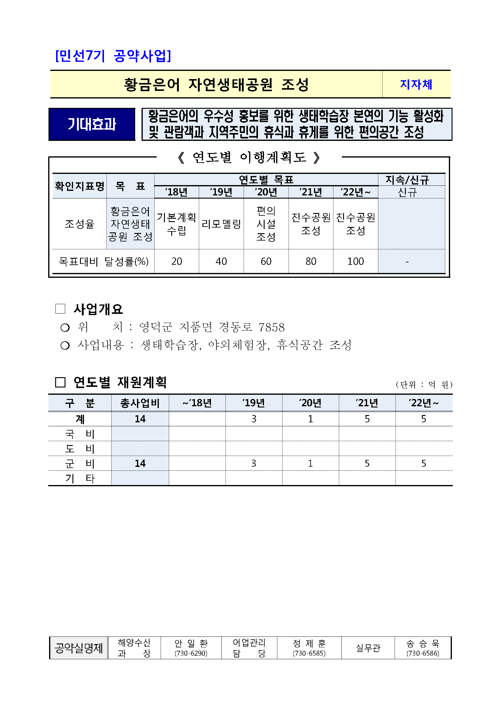 민선7기_공약실천계획