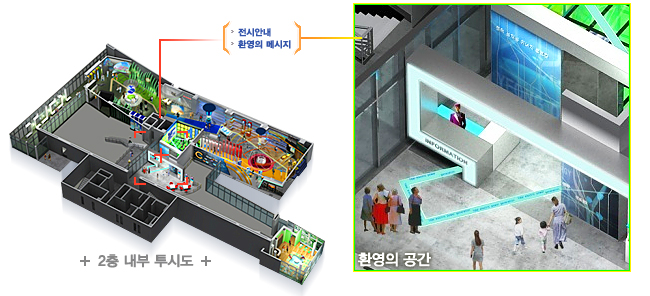 신재생에너지전시관2층내부투시도