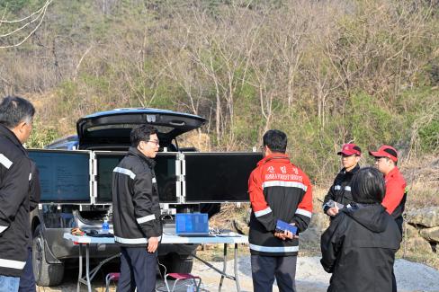 2023. 3. 21 남정면 사암리 산불현장