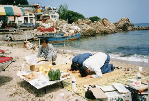 1990년대 남정 부흥해수욕장 기원제