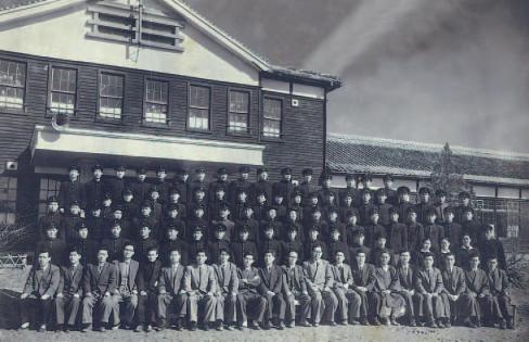 1958년 영덕농업고등학교 졸업식