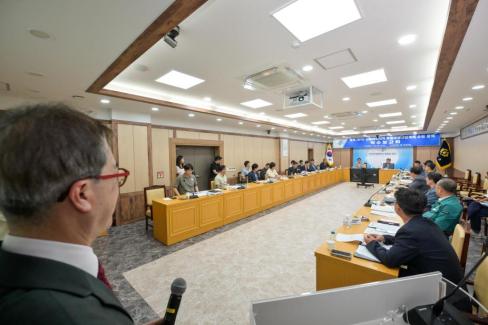 2025. 7. 22 영덕 산불피해지역 특별재생계획 수립 용역 착수보고회