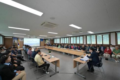 2025. 9. 25 추석맞이 읍면 방문(축산, 달산면)