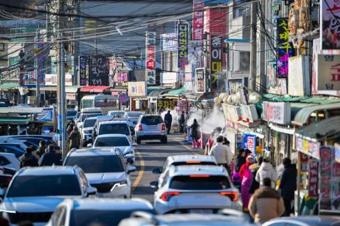 2026. 1. 31 강구항 대게거리 사진