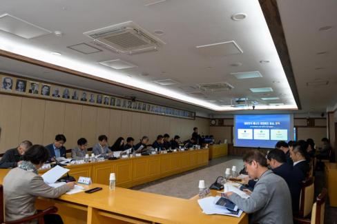 2026. 4. 22 신규 원자력발전소 건설 지원을 위한 영덕군 지원계획 수립 용역 최종보고회 사진