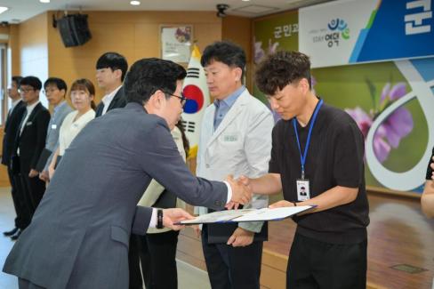 2026. 6. 12. 정례조회 및 군정발전유공 표창 사진