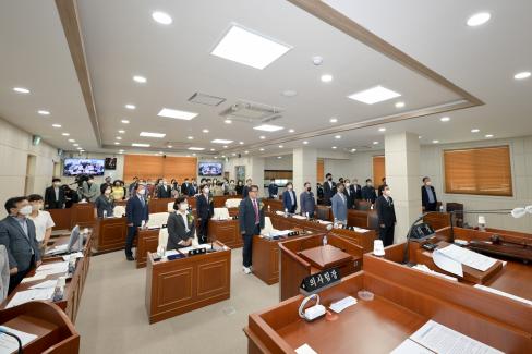 2022. 7. 4 제9대 영덕군의회 개원식 사진