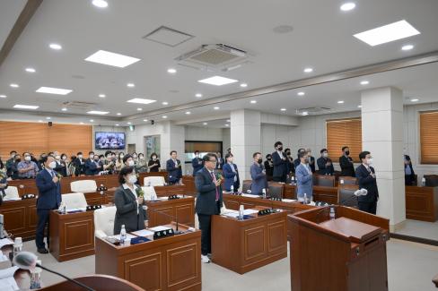 2022. 7. 4 제9대 영덕군의회 개원식 사진